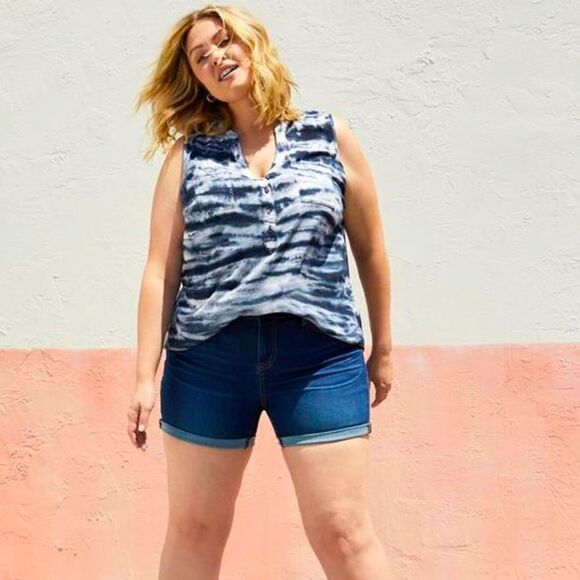 Torrid Harper Rayon Slub Pullover
Sleeveless Top - Picture 1 of 5